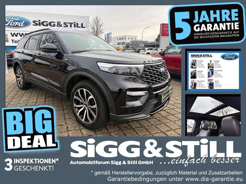 Gebraucht Ford Explorer ST-Line 457 PS (336 kW) 2021 Obsidianschwarz metallic SUV