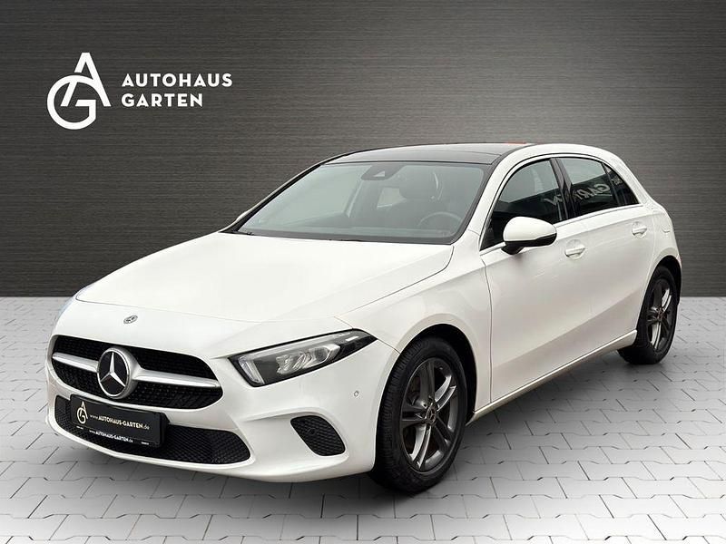 Weiß Gebraucht 2018 Mercedes A200 Progressive Limousine | 13.950 € (Guter Preis) - Bild 1/4