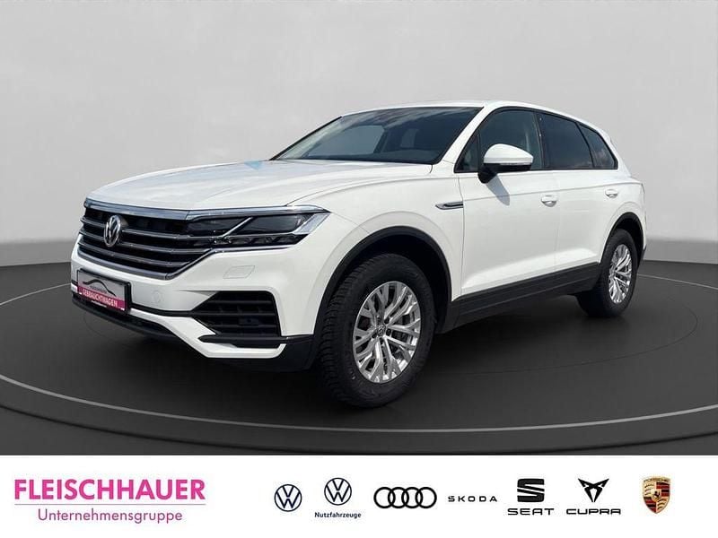 Weiss Gebraucht 2019 VW Touareg Basis SUV | 35.790 € (Guter Preis) - Bild 1/4