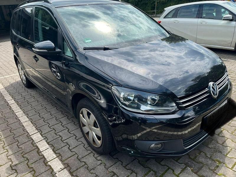 Schwarz Gebraucht 2012 VW Touran Comfortline Van / Kleinbus | 3.000 € (Superpreis) - Bild 1/4