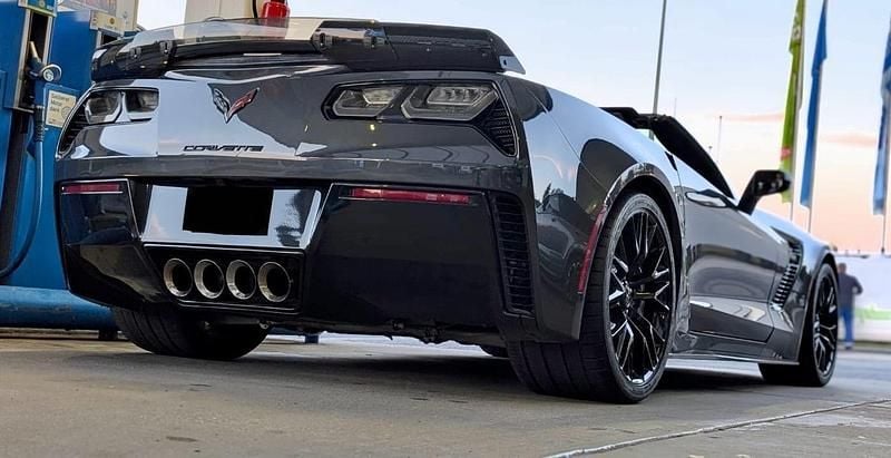 Second-hand Corvette Z06 659 CP (484 kW) 2017 Gri Cabrio
