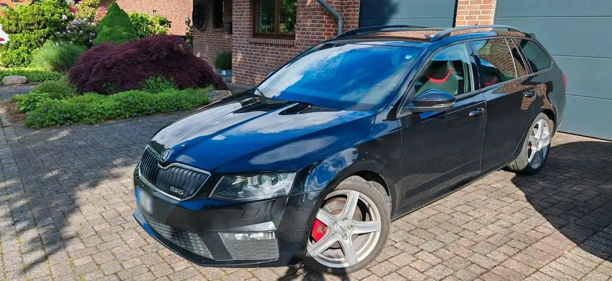 Gebraucht Skoda Octavia RS 184 PS (135 kW) 2016 Schwarz Kombi