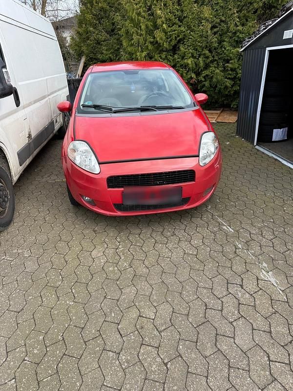 Gebraucht Fiat Punto 2009 Rot Kleinwagen