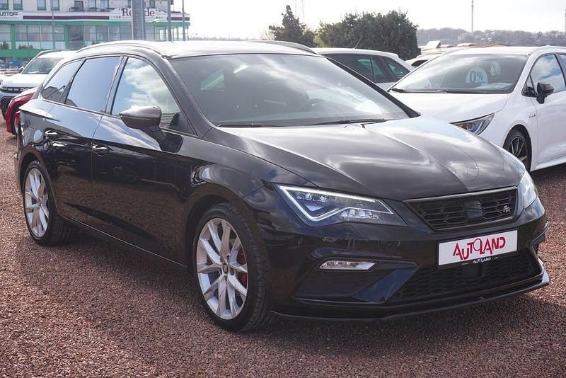 Gebraucht Seat Leon ST FR 150 PS (110 kW) 2020 Midnight schwarz metallic Kombi