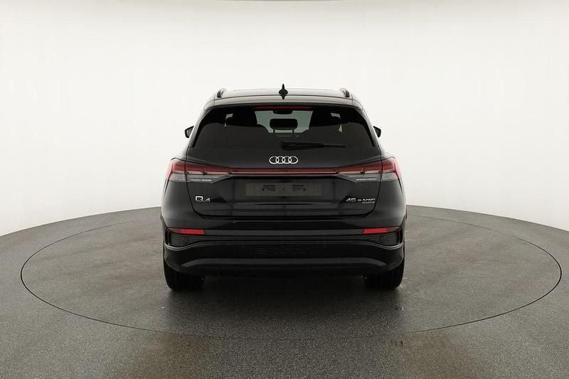 Mythosschwarz metallic Neu 2025 Audi Q4 e-tron S-Line SUV | 55.475 € (Guter Preis) - Bild 1/4