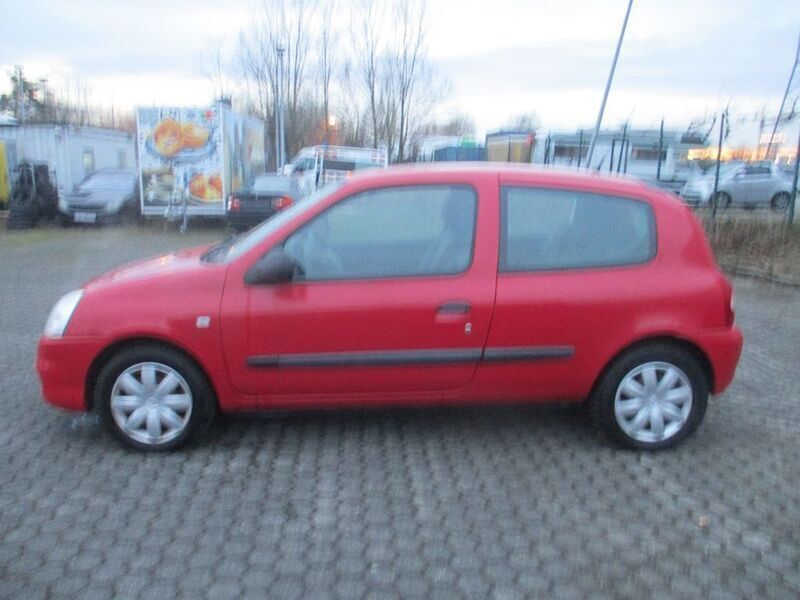 Gebraucht Renault Clio II Authentique 58 PS (42 kW) 2009 Rot Kleinwagen