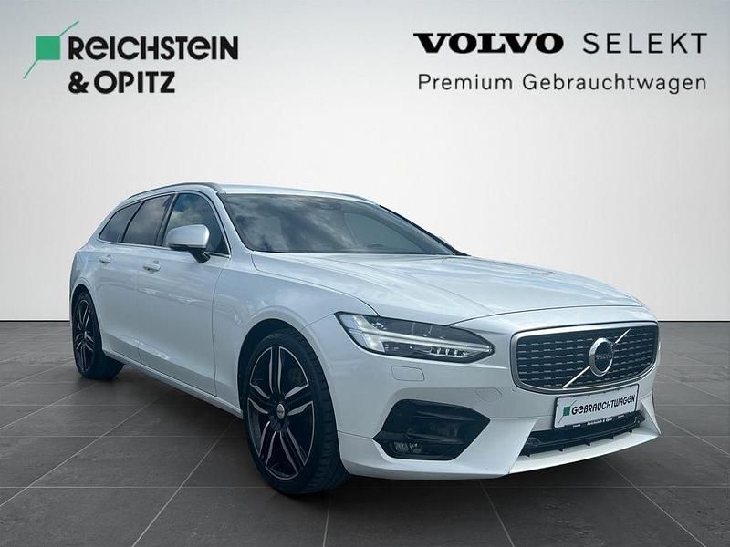 Gebraucht Volvo V90 R-Design 235 PS (172 kW) 2017 Crystal white Kombi