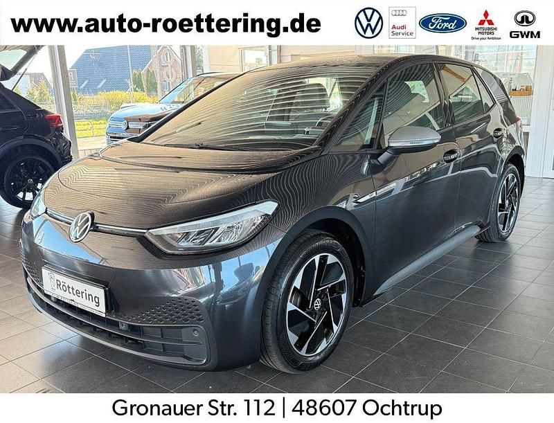 Grau Gebraucht 2021 VW ID.3 Pro Performance Kleinwagen | 22.690 € (Guter Preis) - Bild 1/4