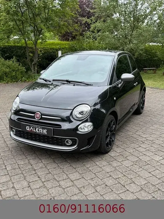 Gebraucht Fiat 500S S 69 PS (50 kW) 2017 Schwarz Kleinwagen