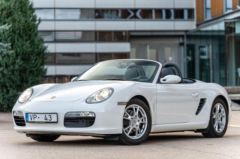 Weiß Gebraucht 2007 Porsche Boxster Cabrio | 20.900 € (Superpreis) - Bild 1/4