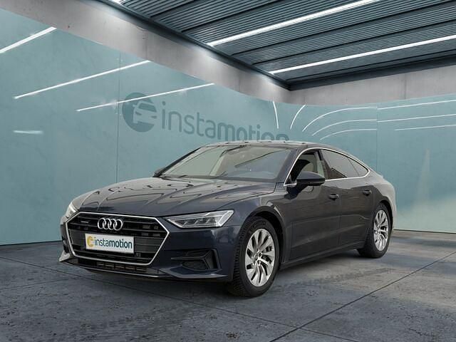 Blau Gebraucht 2021 Audi A7 Ambiente Kleinwagen | 36.380 € - Bild 1/2