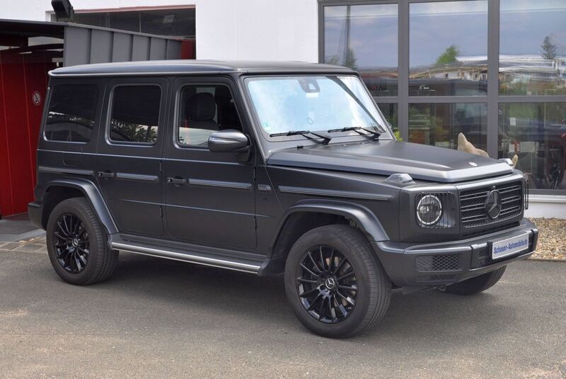 Schwarz Gebraucht 2021 Mercedes G500 AMG SUV | 111.000 € (Superpreis) - Bild 1/4