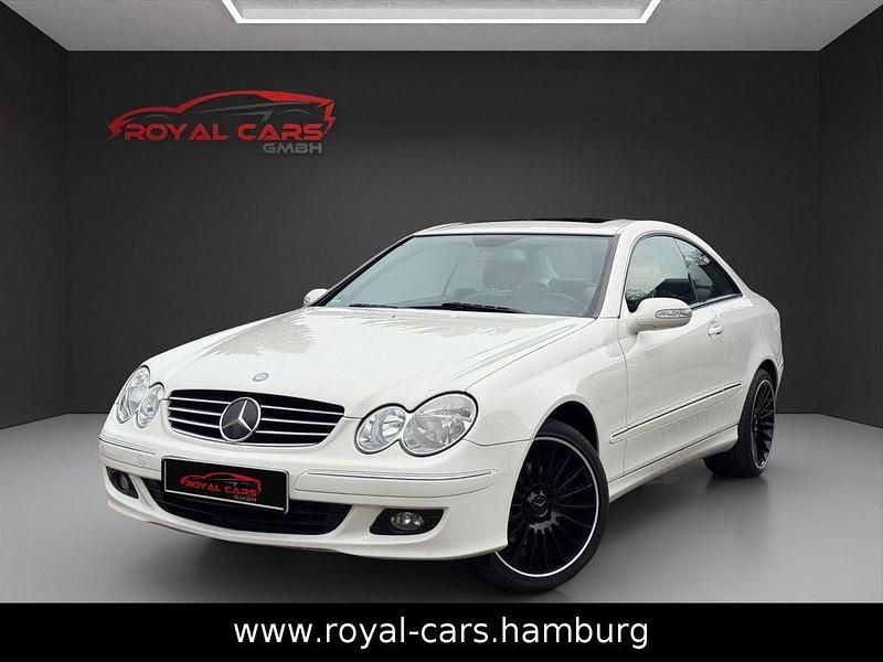 Weiß Gebraucht 2008 Mercedes CLK350 Coupé | 9.990 € (Fairer Preis) - Bild 1/4