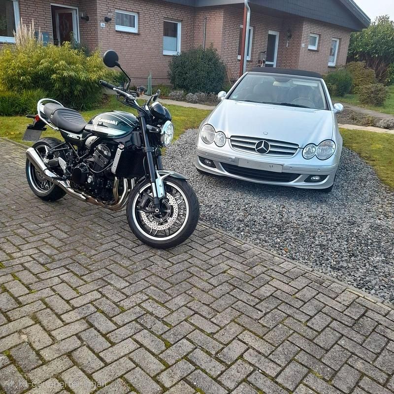 Silber Gebraucht 2009 Mercedes CLK200 Cabrio | 9.350 € (Fairer Preis) - Bild 1/4