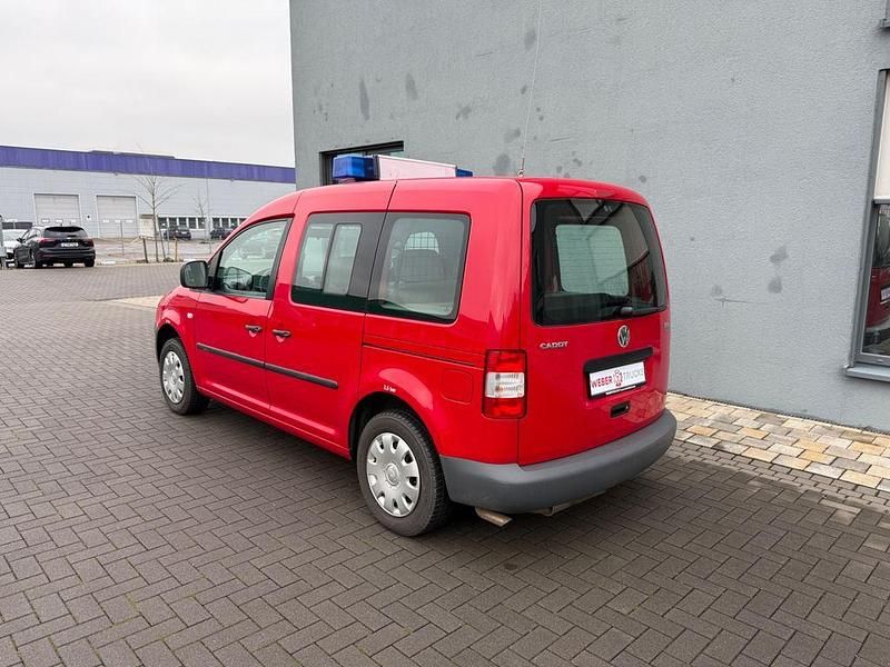Gebraucht VW Caddy Life 109 PS (80 kW) 2007 Rot Van / Kleinbus