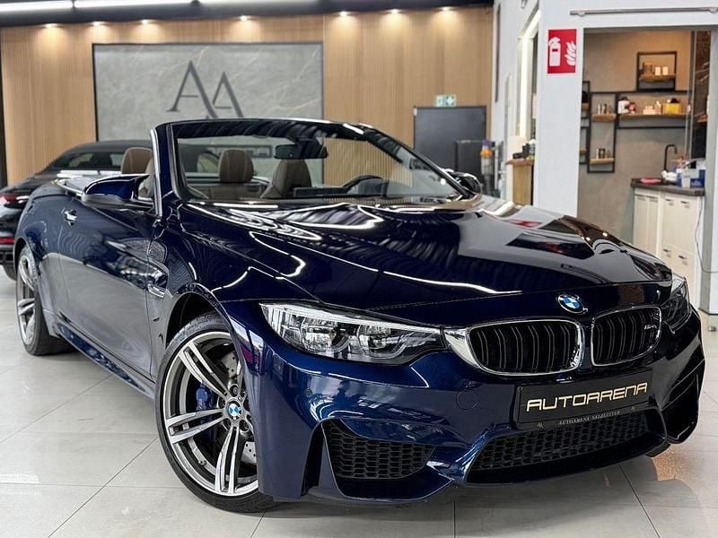 Blau Gebraucht 2018 BMW M4 Cabriolet Performance Cabrio | 54.950 € (Fairer Preis) - Bild 1/4