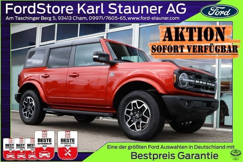 Hot pepper red Neu 2024 Ford Bronco SUV | 69.980 € - Bild 1/4