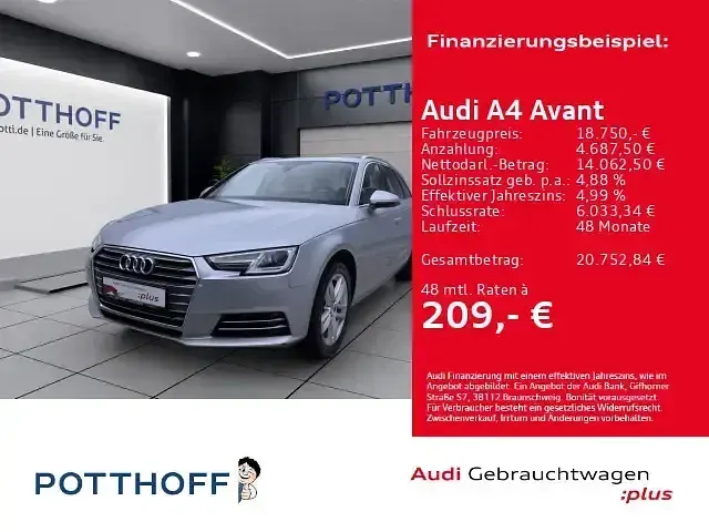 Gebraucht Audi A4 Sport 150 PS (110 kW) 2018 Kombi