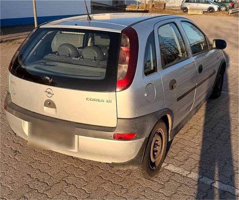 Gebraucht Opel Corsa 2001 Silber Kleinwagen