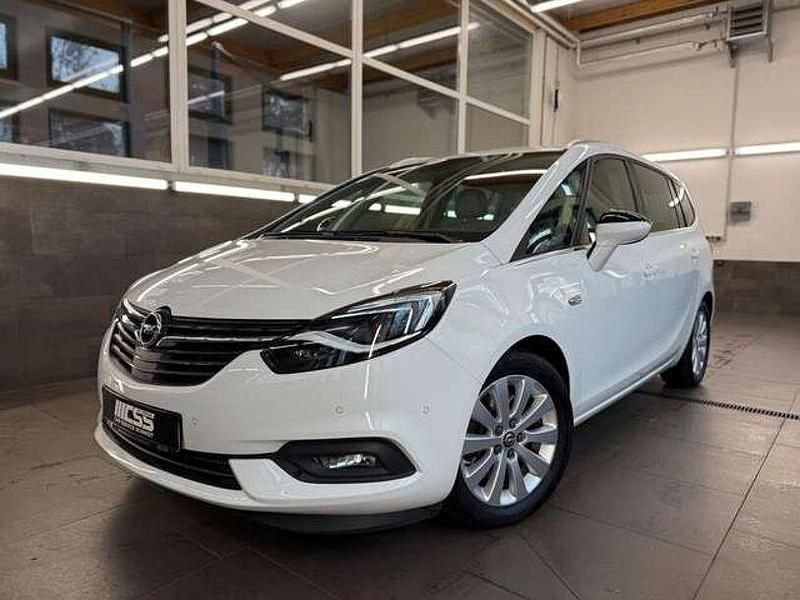 Weiß Gebraucht 2017 Opel Zafira Innovation Van / Kleinbus | 11.988 € (Fairer Preis) - Bild 1/4