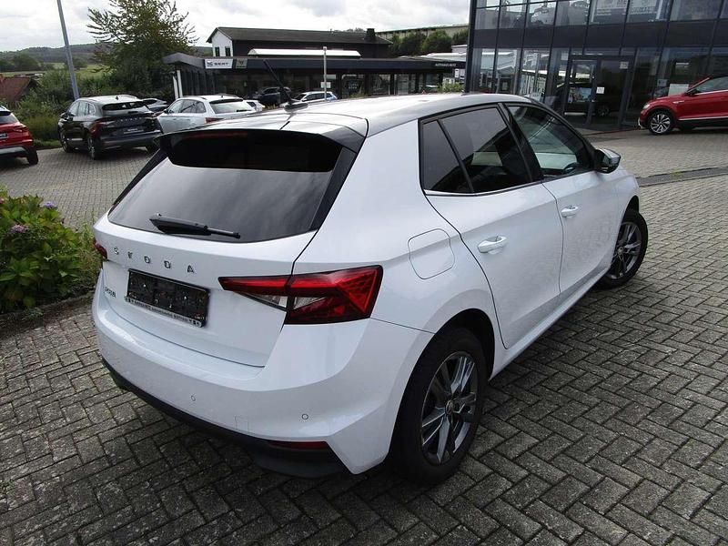 Gebraucht Skoda Fabia Style 110 PS (80 kW) 2023 Weiß Kleinwagen