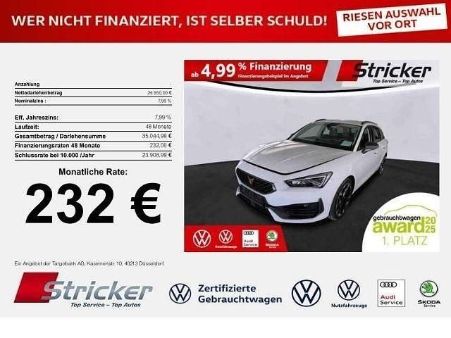 Candy weiss Gebraucht 2024 Cupra Leon Kombi | 26.946 € (Etwas zu teuer) - Bild 1/3