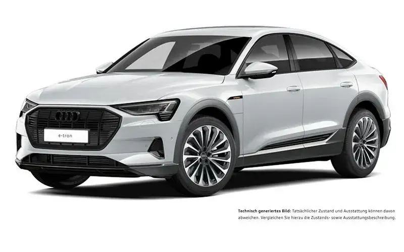Gebraucht Audi Q8 Sportback e-tron Advanced Plus 300 kW (408 PS) 2022 Weiß SUV