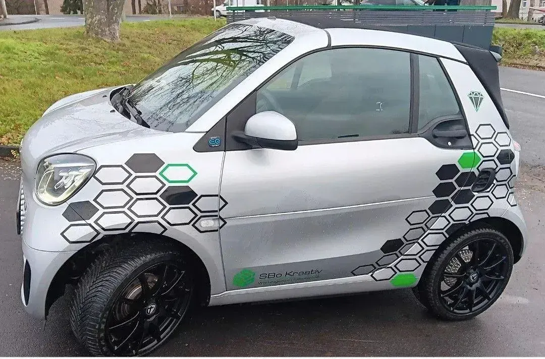Gebraucht Smart ForTwo Coupé 60 kW (82 PS) 2022 Silber Cabrio