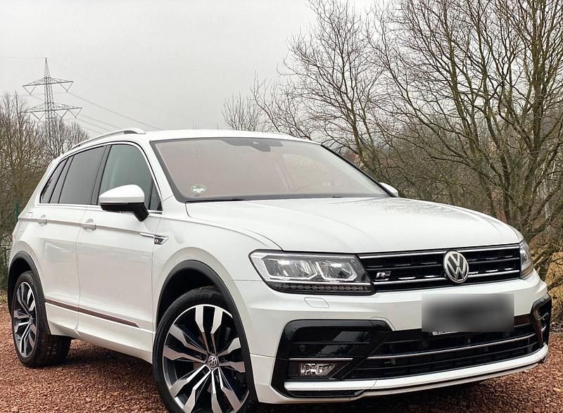 Weiß Gebraucht 2018 VW Tiguan R-line SUV | 21.900 € (Fairer Preis) - Bild 1/4
