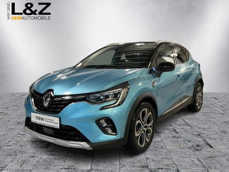 Blue rqt + black gne Gebraucht 2020 Renault Captur Intens SUV | 15.980 € (Guter Preis) - Bild 1/4