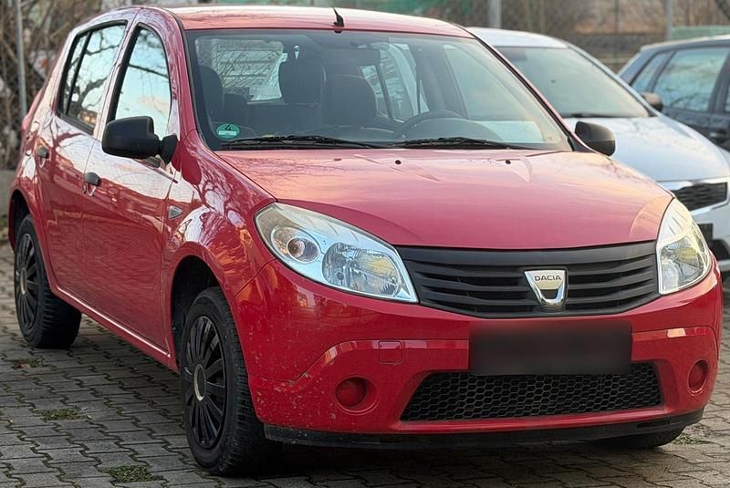 Gebraucht Dacia Sandero 75 PS (55 kW) 2009 Rot Limousine