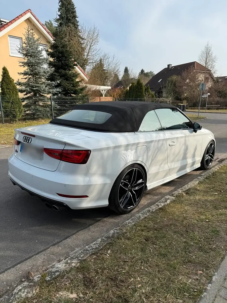 Gebraucht Audi S3 Cabriolet 300 PS (220 kW) 2016 Weiß Cabrio