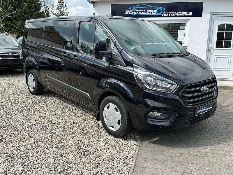 Gebraucht Ford Transit Custom Trend 185 PS (136 kW) 2022 Obsidianschwarz metallic Kombi