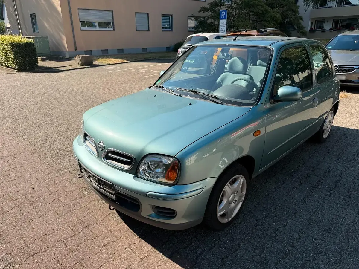 Gebraucht Nissan Micra 60 PS (44 kW) 2001 Grün Kleinwagen