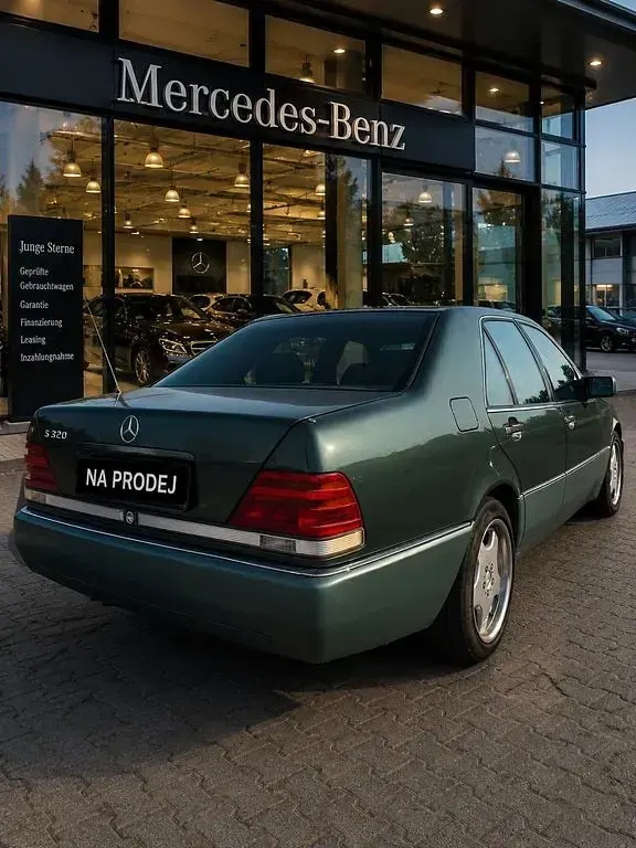 Gebraucht Mercedes S320 231 PS (169 kW) 1994 Grün Limousine