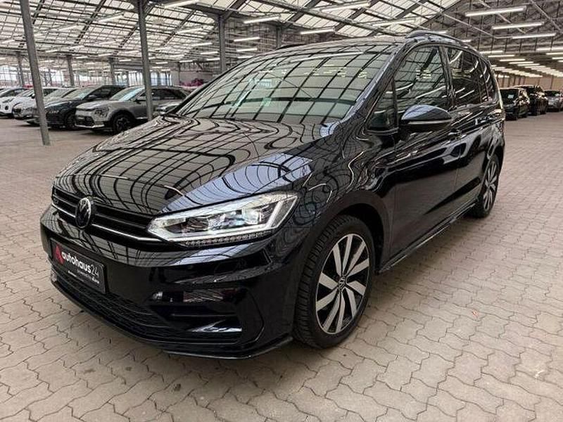 Gebraucht VW Touran Highline 150 PS (110 kW) 2022 Schwarz Van / Kleinbus