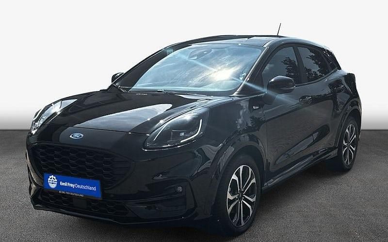 Agate black metallic Gebraucht 2024 Ford Puma Gen-E ST-Line SUV | 21.900 € - Bild 1/4