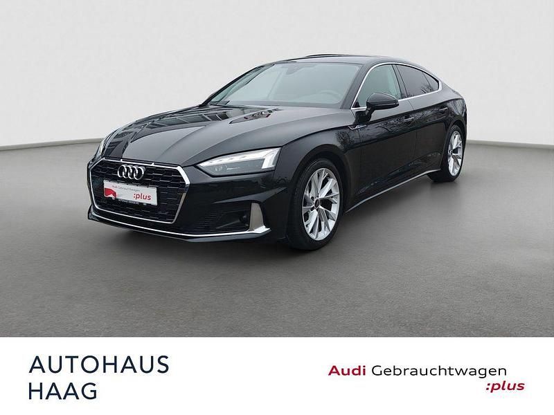 Schwarz Gebraucht 2022 Audi A5 Sportback Advanced Plus Kleinwagen | 30.800 € (Etwas zu teuer) - Bild 1/4