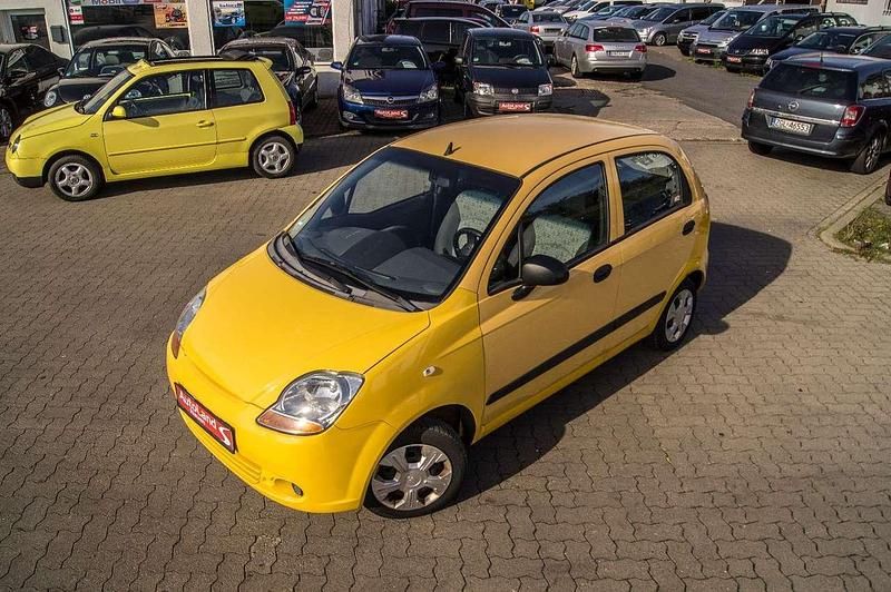 Gelb Gebraucht 2007 Chevrolet Matiz Kleinwagen | 999 € (Guter Preis) - Bild 1/4