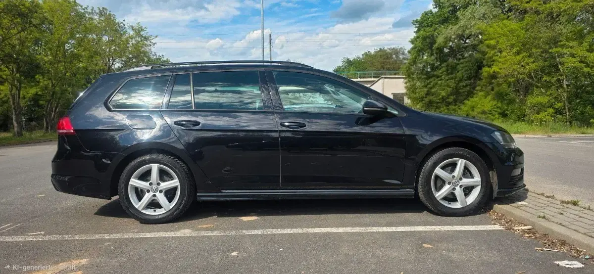 Gebraucht VW Golf VII Highline 150 PS (110 kW) 2017 Schwarz Kombi