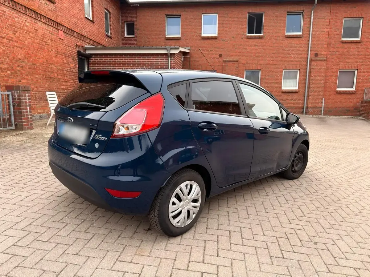 Gebraucht Ford Fiesta 2014 Blau Kleinwagen