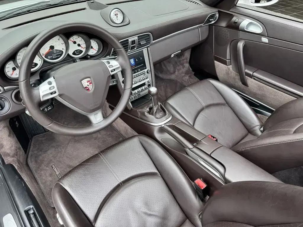 Gebraucht Porsche 911 Carrera S Cabriolet Chrono 355 PS (261 kW) 2008 Weiß Cabrio