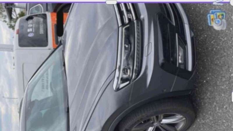 Grau Gebraucht 2017 VW Tiguan Highline SUV | 12.550 € (Superpreis) - Bild 1/4