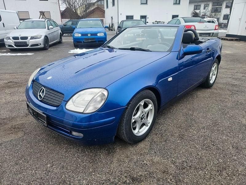 Gebraucht Mercedes SLK200 192 PS (141 kW) 1998 Blau Cabrio