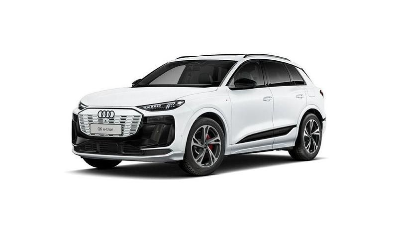 Gebraucht Audi Q6 e-tron S-Line 185 kW (252 PS) 2025 Gletscherweiß metallic SUV