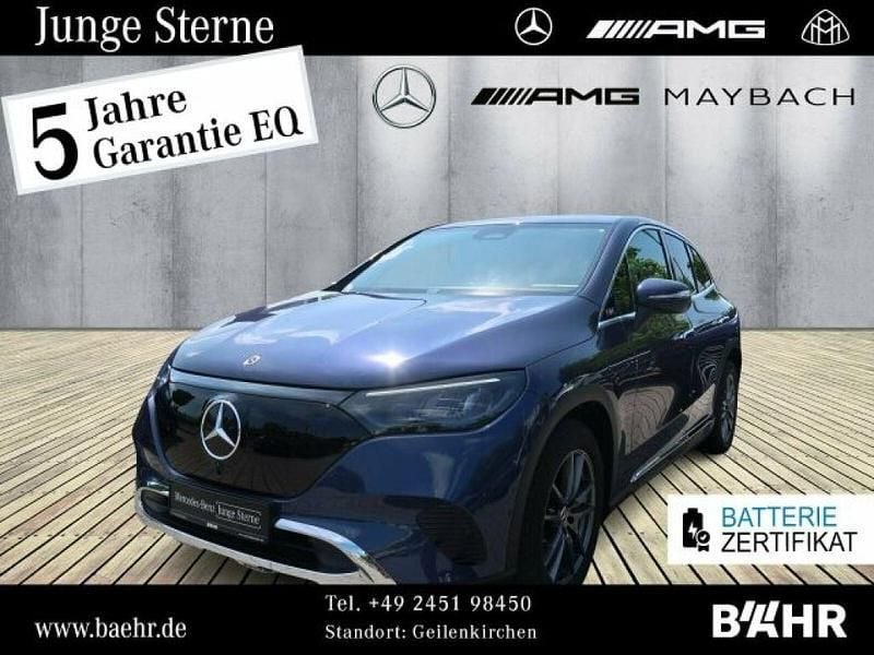 Lack sodalithblau (metallic) Gebraucht 2024 Mercedes EQE300 SUV | 54.949 € (Fairer Preis) - Bild 1/4