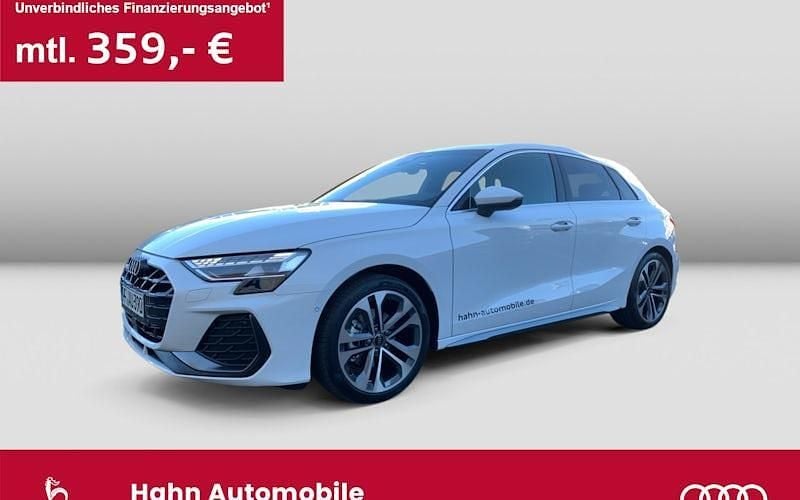 Weiß Gebraucht 2025 Audi A3 Sportback S-Line Limousine | 38.830 € (Guter Preis) - Bild 1/4