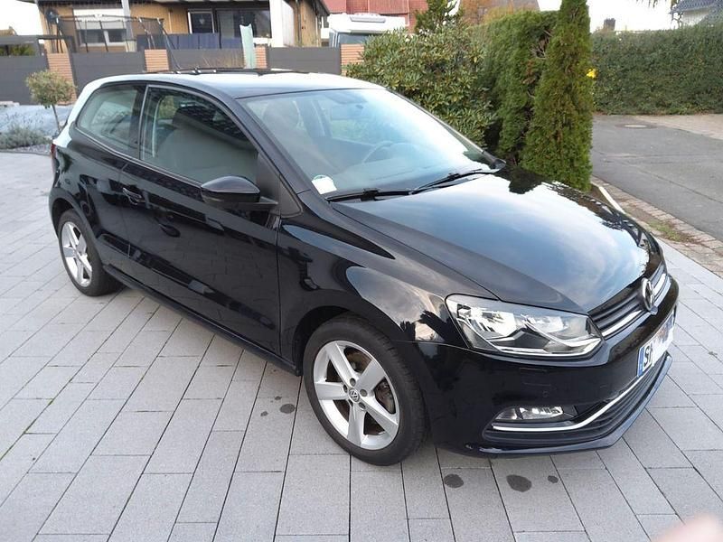 Schwarz Gebraucht 2014 VW Polo Highline Kleinwagen | 7.800 € (Fairer Preis) - Bild 1/4