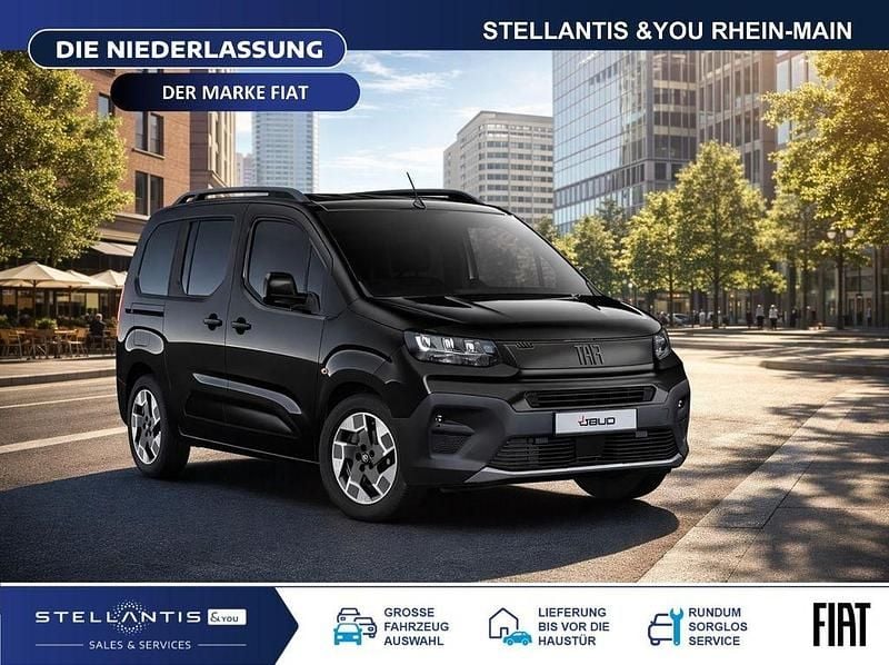 Neu Fiat Qubo La Prima 131 PS (96 kW) 2026 Schwarz Van / Kleinbus