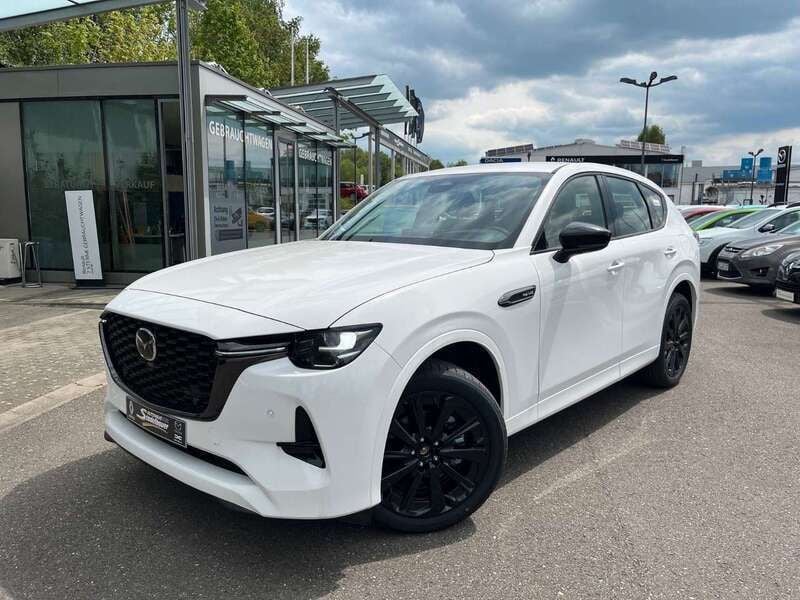 Arcticwhite Gebraucht 2025 Mazda CX-60 Homura-Line SUV | 51.990 € (Fairer Preis) - Bild 1/4
